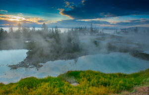Yellowstone Photography Tips - Yellowstone Lake Thermals