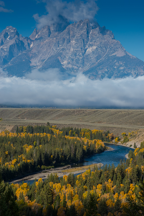 Jackson Hole Fall Colors Snake River Overlook