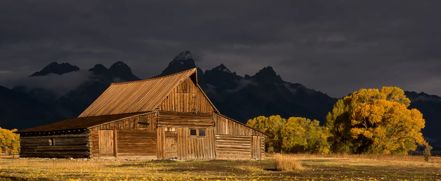 T.A. Moulton Barn at Sunrise Grand Teton Tours by alpenglow tours