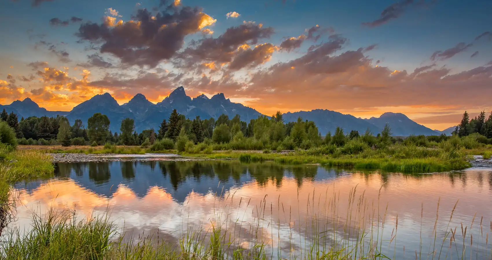 Sunset Grand Teton Tours by alpenglow tours